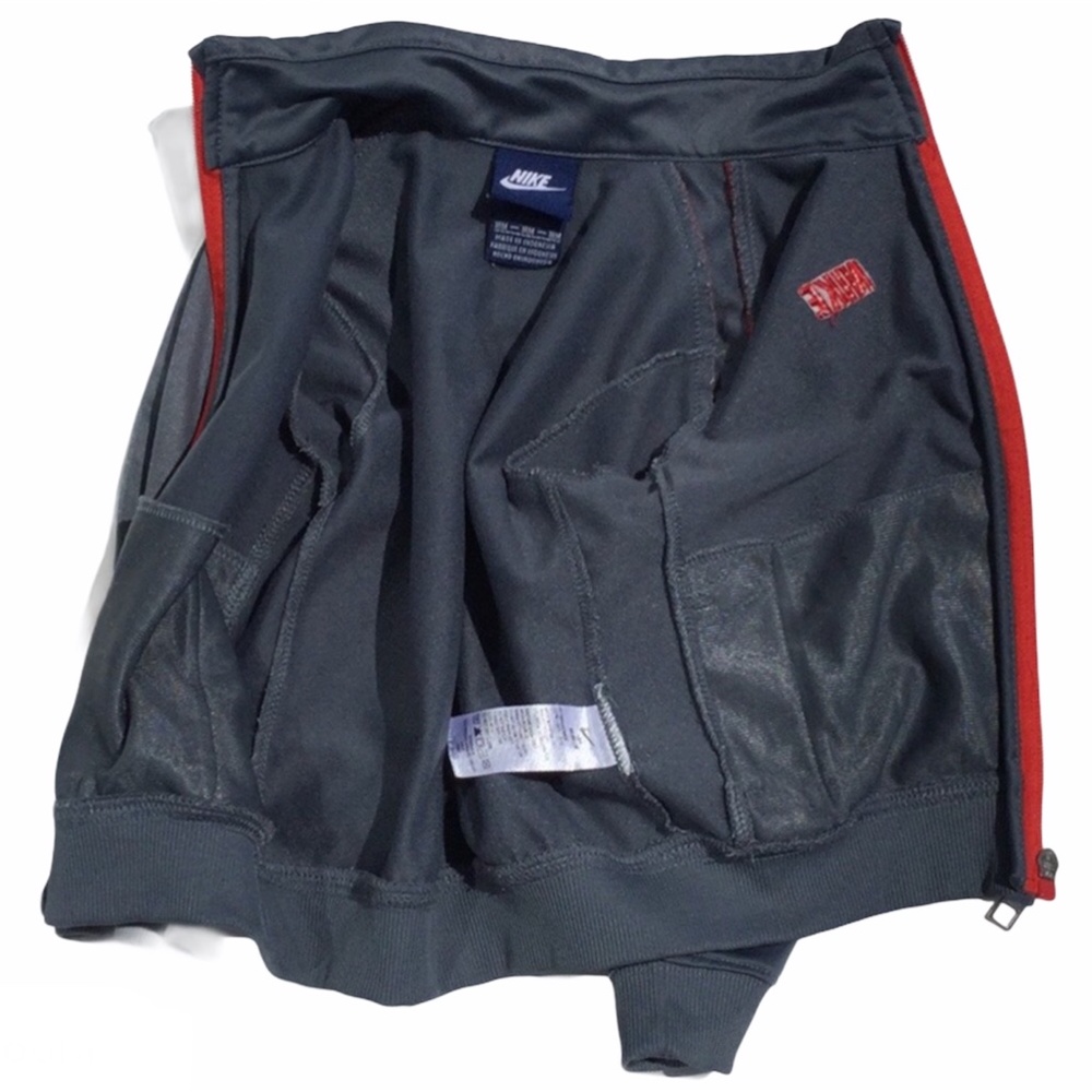 Nike jacket Boy's Zip Up Grey Jacket Size 18M baby jacket - Picture 5 of 7